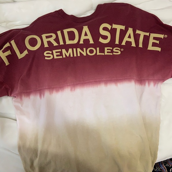 Tops - Tue-Dye Florida State Seminoles Spirit Jersey